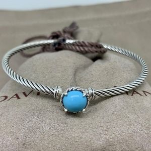 David Yurman Chatelaine Bracelet Turquoise
